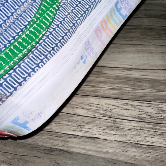 Vans Sk8 Hi Sneakers Mens Pride Month Skateboard Shoe Chukka High Top Size 11 - Picture 8 of 13